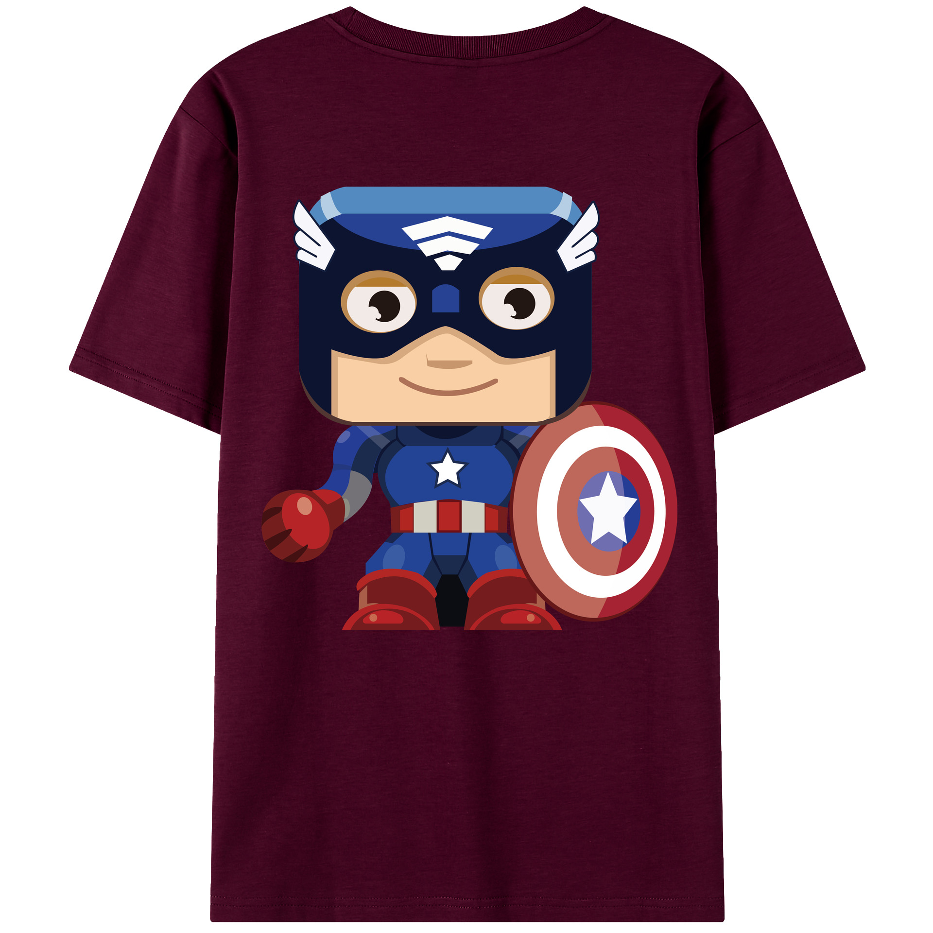 （画像用） アベンジャーズ The Avengers レディース半袖Tシャツ(バックプリント)
